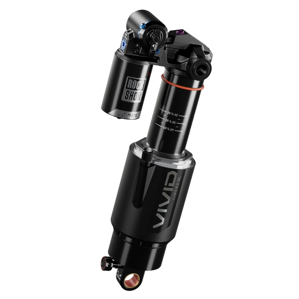 Amortecedor ROCKSHOX VIVID ULTIMATE RC2T LINEAR XL D1 Trunnion para Specialized Enduro (2020+)
