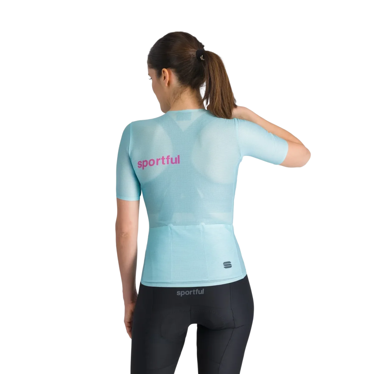 Camisola SPORTFUL LIGHT 2 Mangas Curtas Mulher Turquesa - Image 3