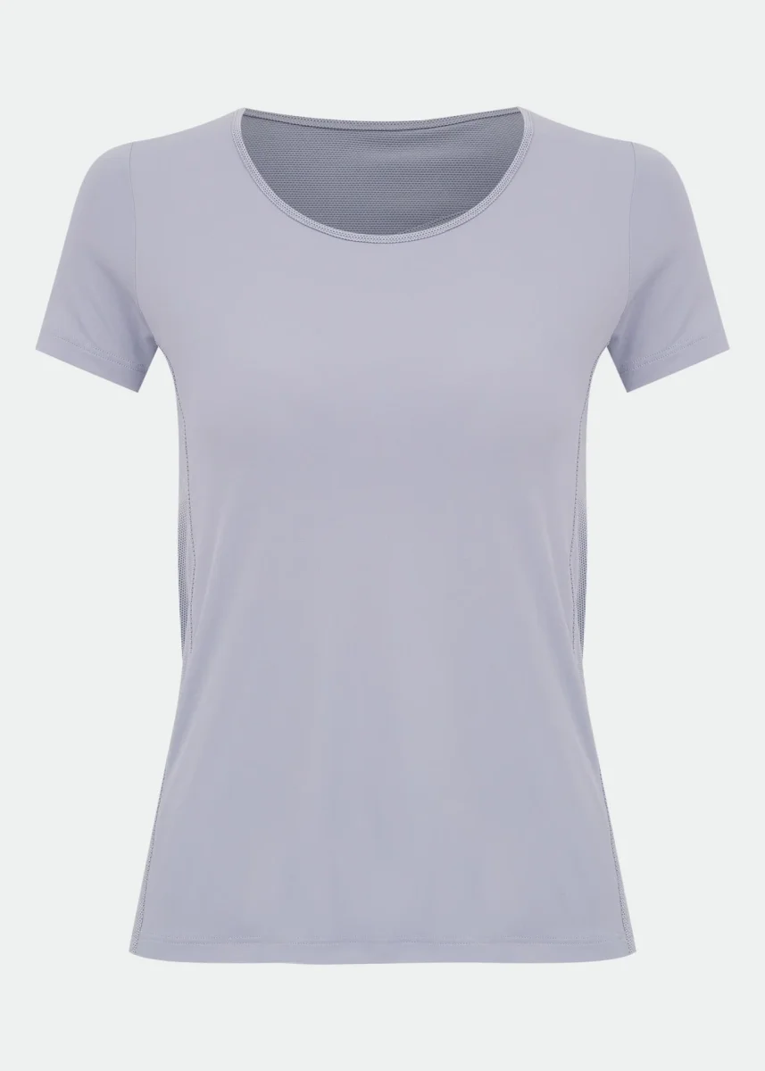 T-shirt Mulher Manga Curta Transpasse - Image 6