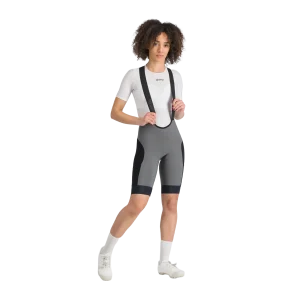 Calção Curto com Bretelas SPORTFUL SUPERGIARA 2 Mulher Cinzento/Preto