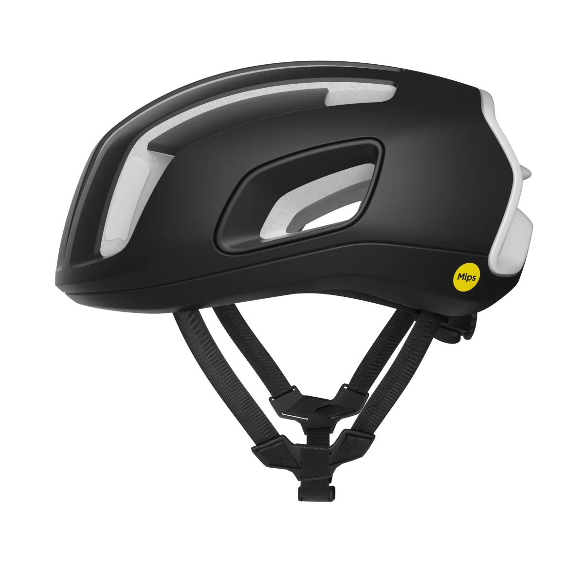 Capacete de Estrada POC CYTAL MIPS Preto Mate/Branco Mate