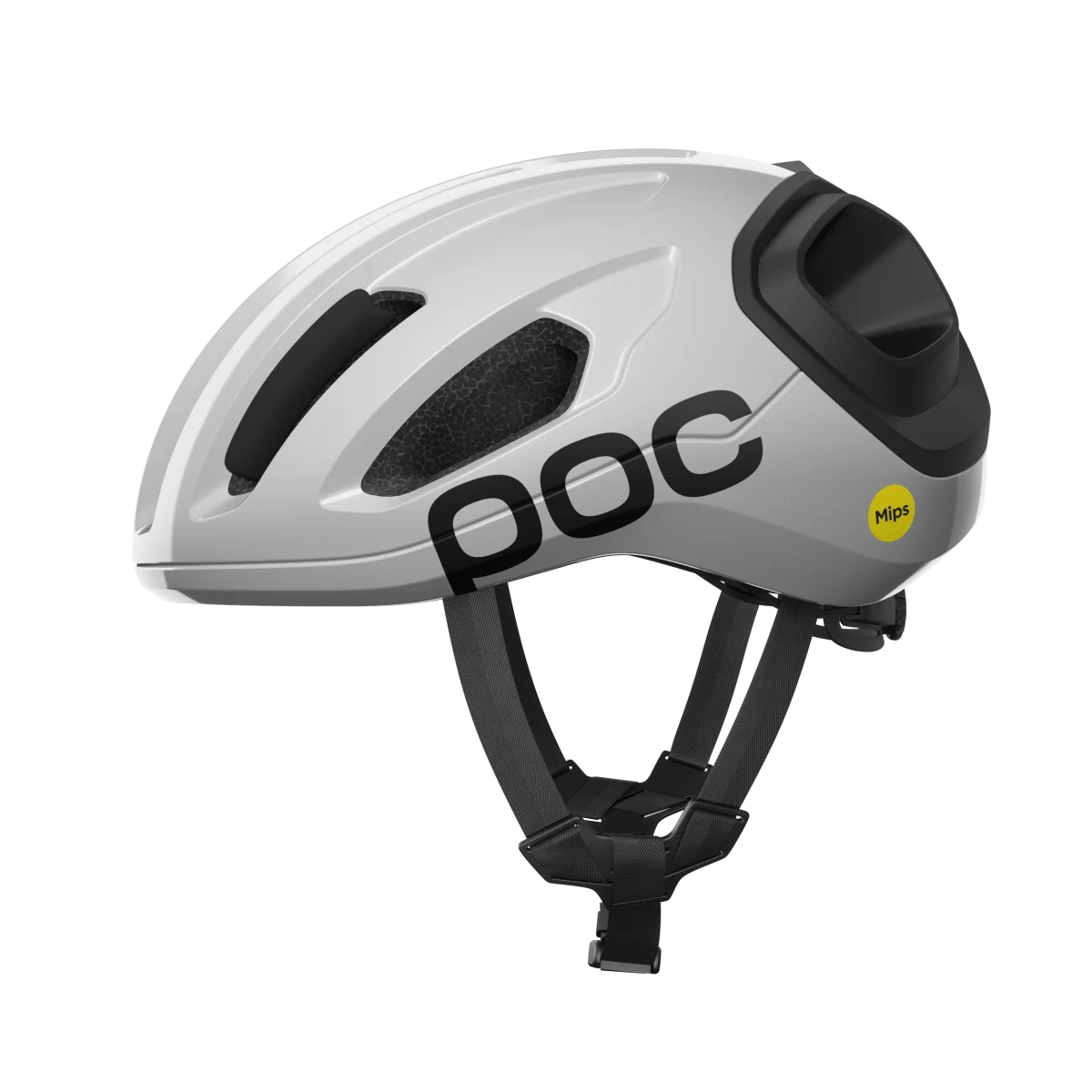 Capacete de Estrada POC AMIDAL MIPS Branco/Preto Matt
