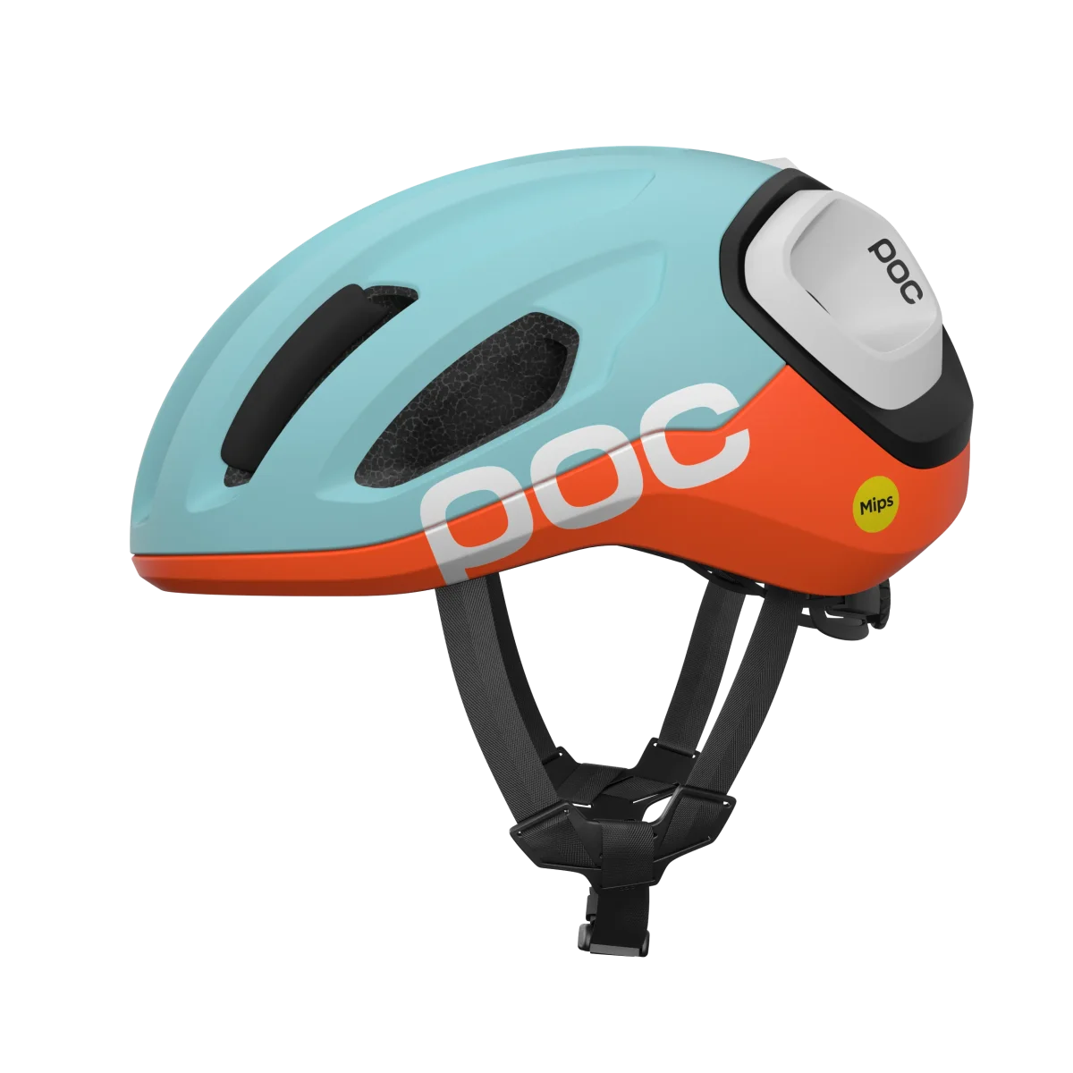 Capacete de Estrada POC AMIDAL MIPS Azul/Laranja Matt - Image 2