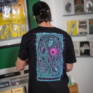 T-Shirt BURGTEC TARROT Preto
