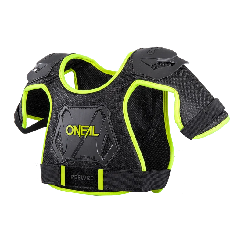 Peitoral O'NEAL PEEWEE Junior Amarelo Fluorescente