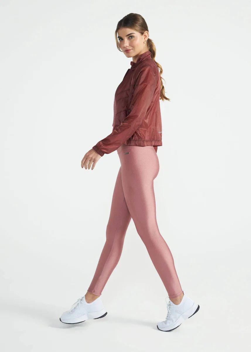 Calça Legging Mulher Básica Brilho
