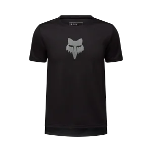 Maillot FOX RANGER HEAD Junior Mangas Curtas Preto