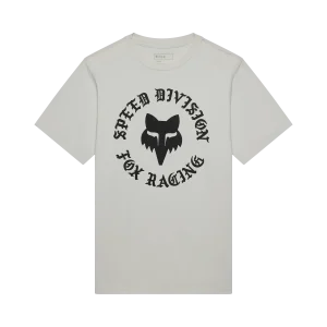 T-Shirt FOX BADGE 195 ORIGINAL Mangas Curtas Light Grey