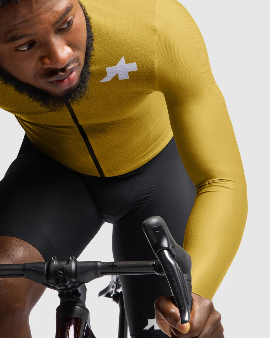 Maillot ASSOS MILLE GT S11 EVO Mangas Longas Amarelo - Image 6