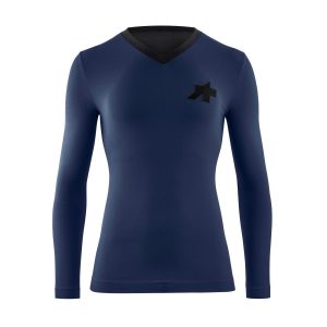 Maillot ASSOS TACTICA TECH T5 Mangas Longas Azul