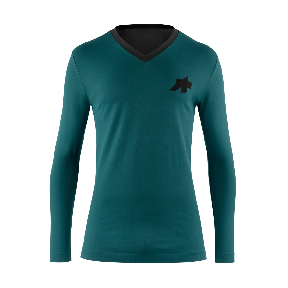 Maillot ASSOS TACTICA TECH T5 Mangas Longas Verde