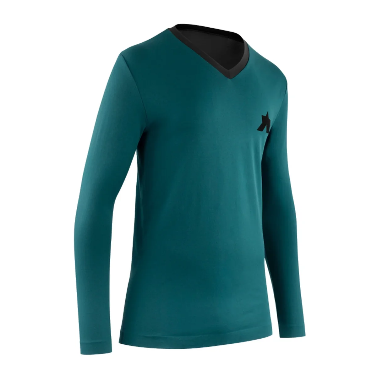 Maillot ASSOS TACTICA TECH T5 Mangas Longas Verde - Image 5