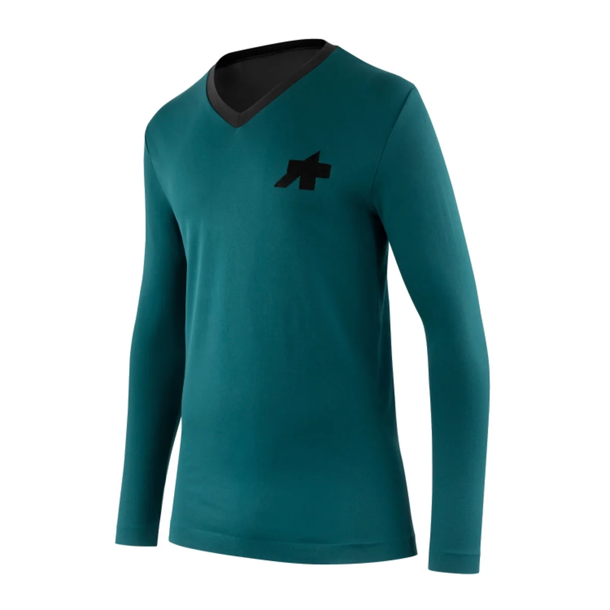Maillot ASSOS TACTICA TECH T5 Mangas Longas Verde - Image 6