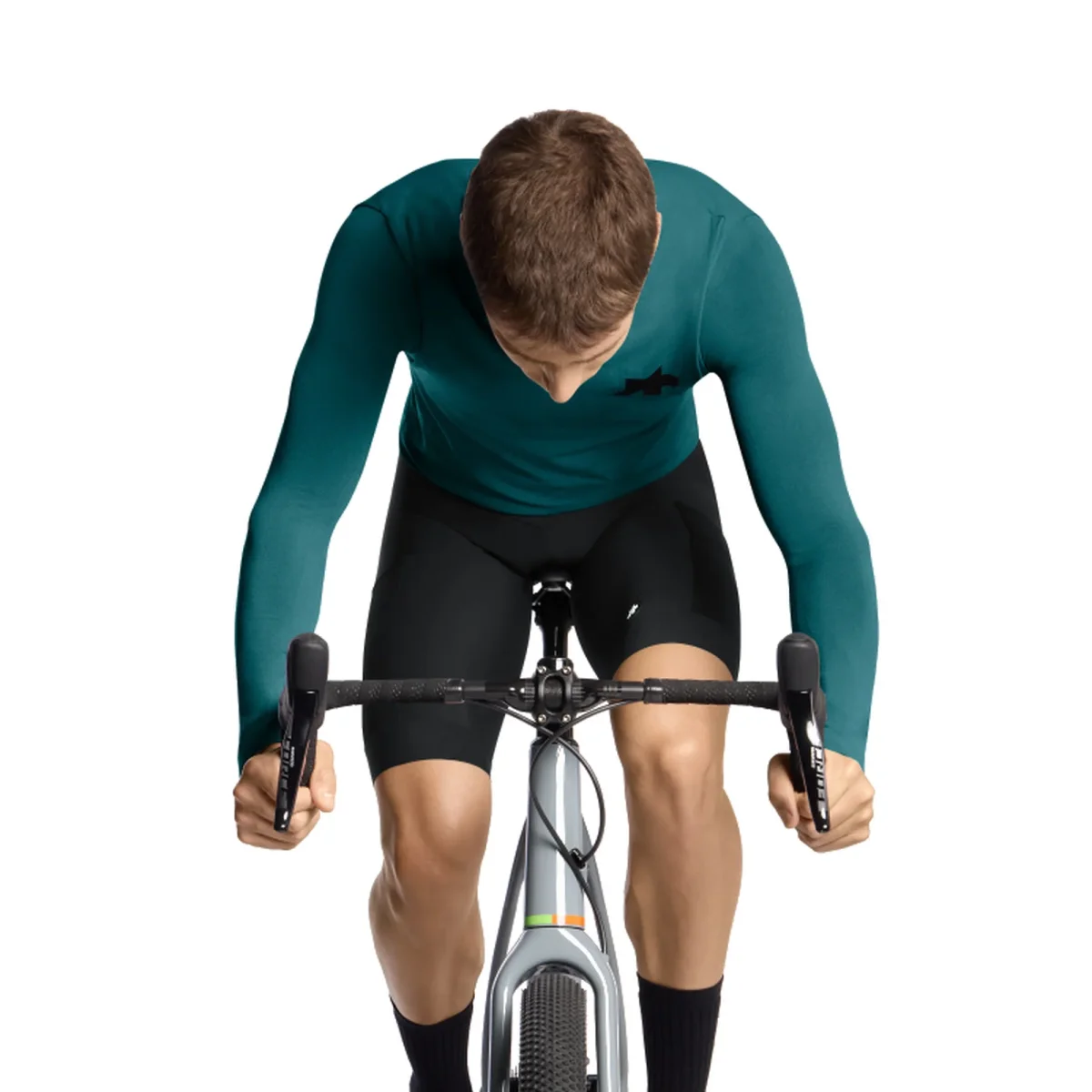 Maillot ASSOS TACTICA TECH T5 Mangas Longas Verde - Image 7