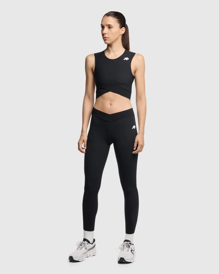 Top ASSOS TACTICA POST RIDE T5 Mulher Preto - Image 7