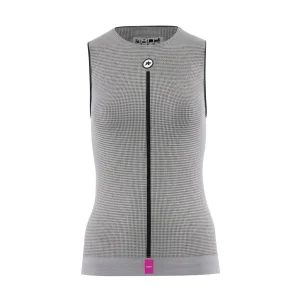 Roupa Interior ASSOS NS SKIN LAYER P1 Sem Mangas Mulher Cinzento