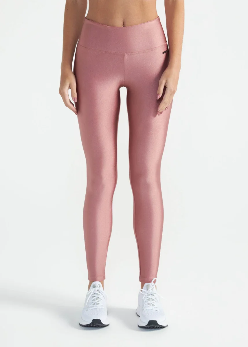 Calça Legging Mulher Básica Brilho - Image 3