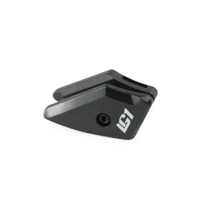 Guia Inferior para Guia-Corrente E-THIRTEEN LG1 Gen 2/LG1/LG1+/LG1 Race Preto #CGS20.SLDR.LWR.K