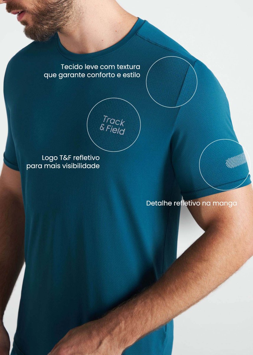 T-Shirt Homem Manga Curta Sports - Image 5