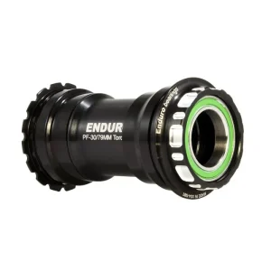Caixa de Pedaleiro ENDURO BEARINGS TORQTITE BBright Eixo 24mm Aço Inoxidável Preto