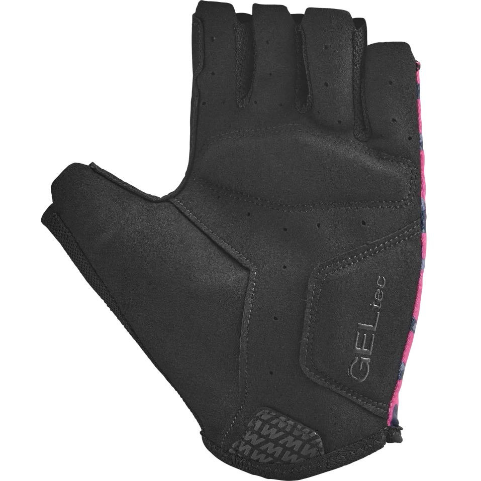 Luvas Curtas MAVIC ESSENTIAL PADDED GRAPHIC Cinzento/Rosa - Image 3