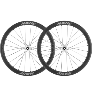 Par de Rodas MAVIC COSMIC SLR 45 Tubeless Ready (Center Lock) Preto/Prateado