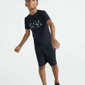 Calção Infantil Homem Longo Recortado