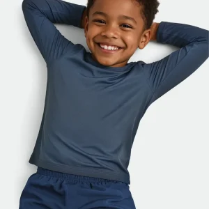 T-Shirt Infantil Unissex Manga Longa Uv Mesh