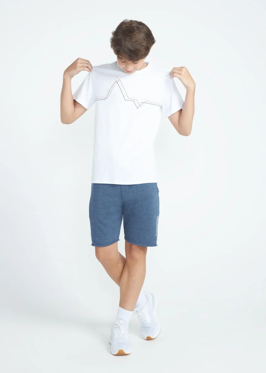 T-shirt Unissex Pulse Manga Curta Teen - Image 7