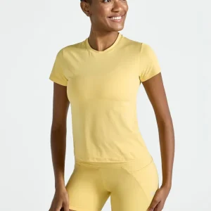 T-Shirt Mulher Manga Curta Uv Mesh