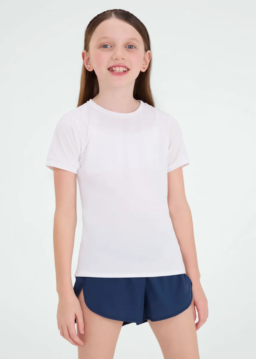 T-Shirt Mulher Infantil Manga Curta Thermodry - Image 2