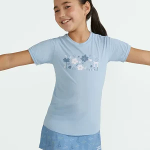 T-shirt Infantil Mulher Manga Curta Thermodry Tori