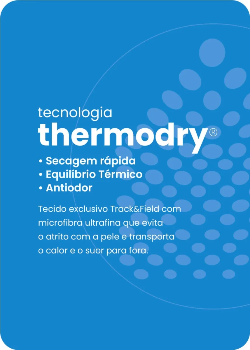 T-Shirt Mulher Infantil Manga Curta Thermodry - Image 7