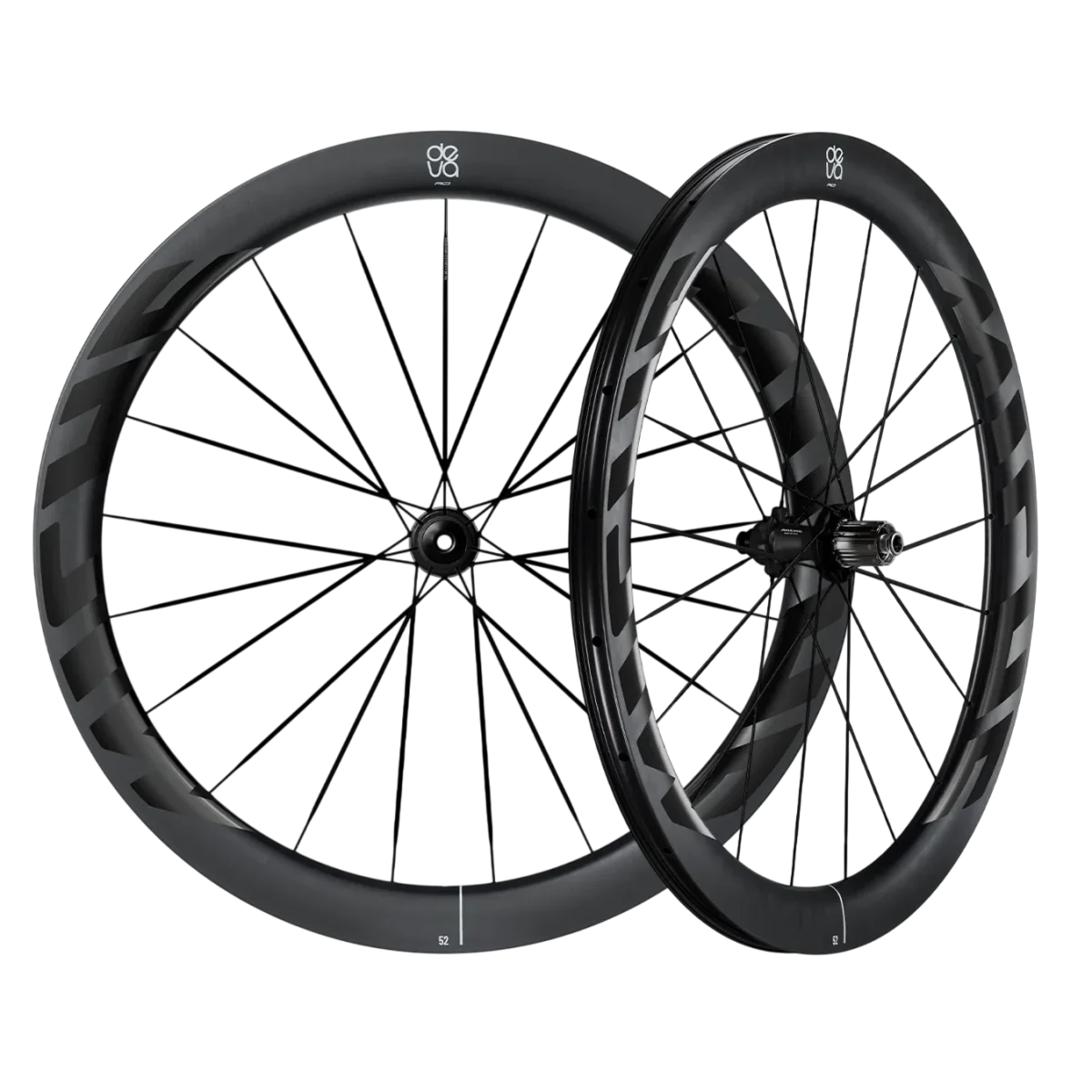 Par de Rodas MICHE DEVA RD 52 Tubeless Ready (Center Lock) Preto - Image 2