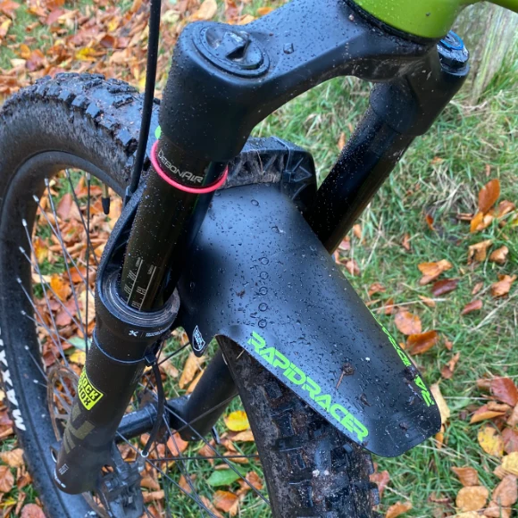Guarda-lamas RRP EnduroGuard Standard (garfo 80 a 120mm) Preto/Azul Céu - Image 4