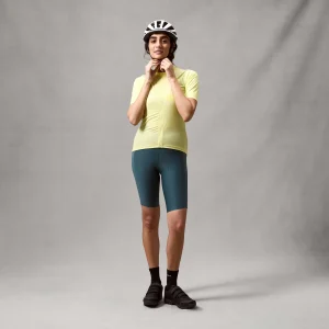 Calção Curto com Bretelas ENDURA ALLTRACK RIDE Mulher Teal