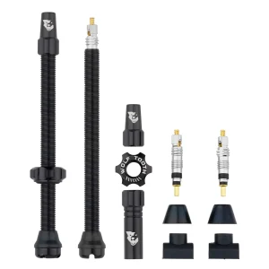 Lote de 2 Válvulas Tubeless WOLF TOOTH Preto
