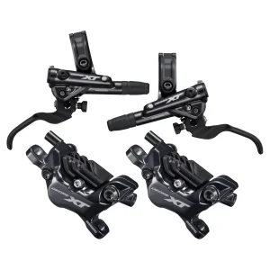 Par de Travões SHIMANO XT M8120 4 Pistões J-KIT Pastilhas Ventiladas Orgânicas Sem Disco