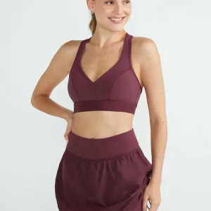 Top Mulher Elástico Logo T&F
